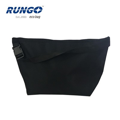 fashion 600D polyester black cooler handle bag for picnic 