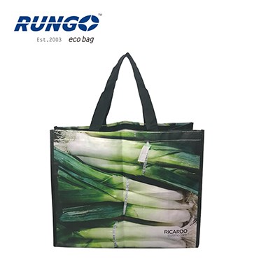 Custom Laminated Pp Woven Tote Bag for Shopping