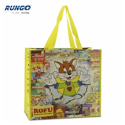 Reusable Eco Friendly Large Capacity Packing Laminated PP Woven Bag with Custom Logo