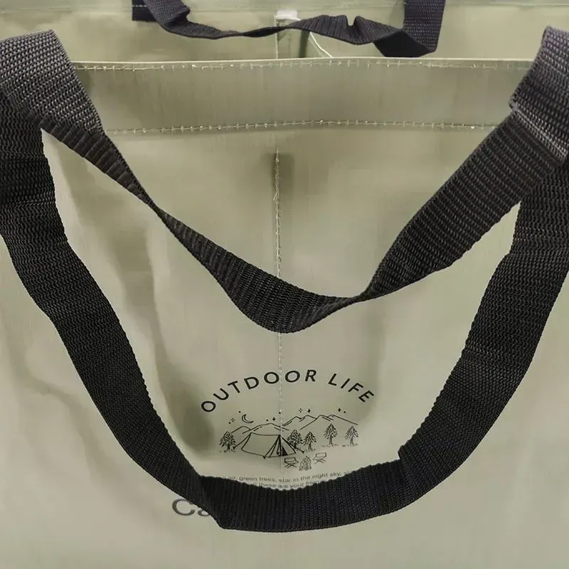 Hot Sell Waterproof Customized Printing Outdoor Foldable pp woven Picnic Bag for Camping - ST23A008